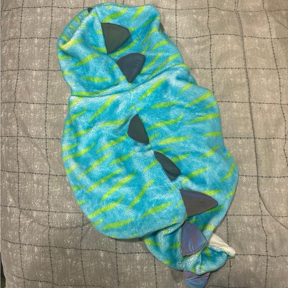 WOOF dinosaur costume